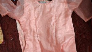 Elegant Pink Embroidered Kurta Set