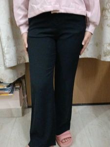 Black Straight Leg Pants