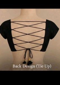 Blouse with Golden Border