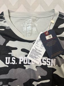 NEW U.S. Polo Assn. Camouflage Printed Tshirt