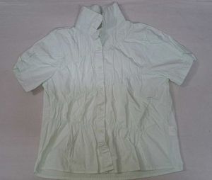 Light Green Button-Up Shirt
