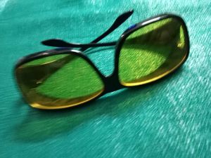 Retro Green Lens Sunglasses