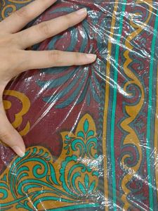 Beautiful Red &amp; Teal Saree