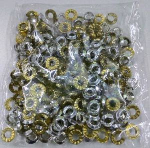 Rings Golden colour patches,beads making 50pic