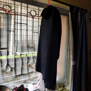 Classic Black Long-Sleeve Shirt