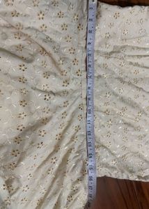 Elegant Embroidered Chikankari Gown
