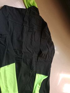Unique Graphic Black &amp; Neon Jacket