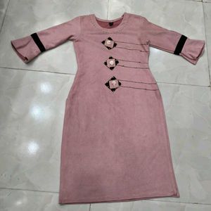 elegant velvet Kurti