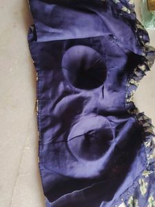 High Nack With Frill,20 Inch Puff Sleeve