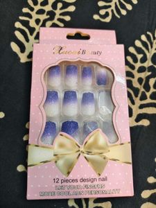 12 pieces ডিসাইন press on nail