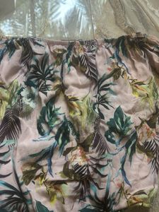floral crop top