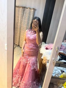 beautiful lace bridal gown🎀❤️🦋