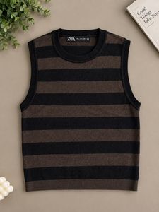 Zara Striped Sweater Vest