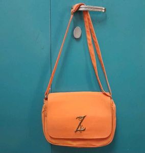 Orange Crossbody Sling Bag
