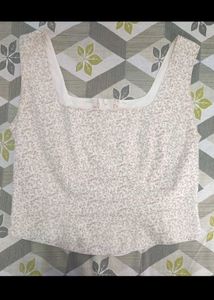 Floral Printed Corset