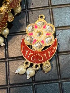 Elegant Kundan Jewelry Set