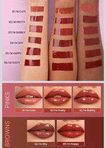 Staze Gloss Lock Liquid Lipstick(Shade-I’m happy)