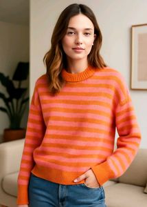 Striped Knit Sweater🩷🩷