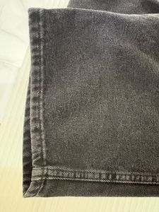 Womens Black Wide Leg Jeans