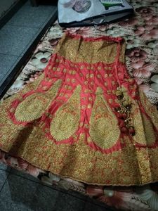 pearls and jarri Lehenga Choli Set