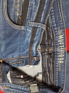 Original Mufti's Stylish Blue Denim Jeans