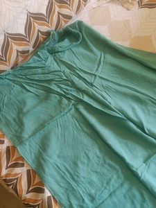 Teal Kurta Set with Trousers