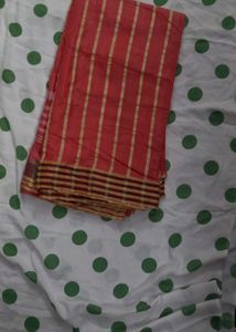 Elegant Striped Saree