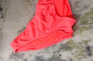 Bright Neon Pink Bikini Bottoms