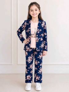 Floral Blazer &amp; Pant Set