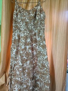 Tropical Print Sundress