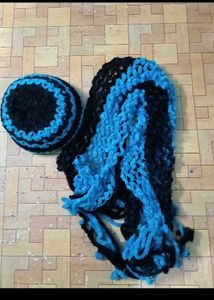 Handmade Crochet Hat and Scarf Set