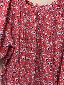 Charming Floral Off-Shoulder Top
