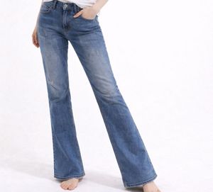 BOOTCUT Womens Blue Denim Jeans