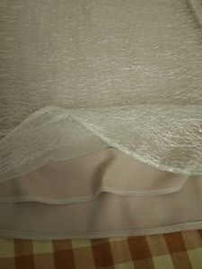 Crackle Mesh Overlay Mini Dres