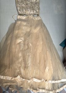 Elegant Pearl Embellished Lehenga Set