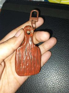 Wooden Cutting Board Keychain