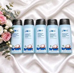 COMBO OF 5 Plum Coconut Milk & Peptides ShampooPlu