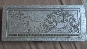 Vintage Horse Carriage Compact Box