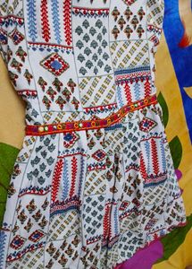Boho Print Mini Dress