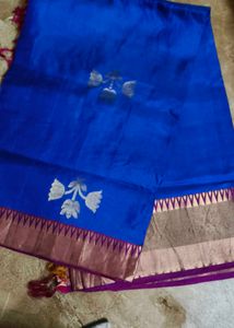 pure handloom kanjeevaram saree