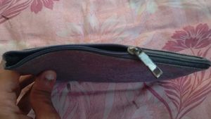 Stylish Grey Pouch Bag