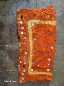 Vibrant Mirror Work Dupatta