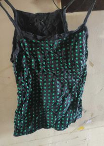 Cute Polka Dot Camisole Top