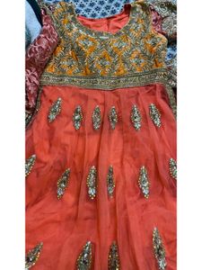 Sale ! Beautiful Orange Gown❤️