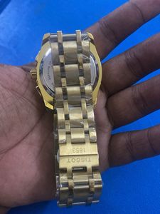 Tissot Chronograph Gold Watch