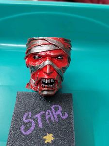Creepy Mummy Head Figurine