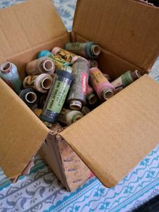 50 Thread Spools of mix colour