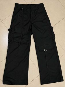 Black Cargo Pants - Y2K Style