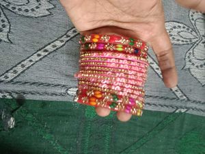 Set of Colorful Indian Bangles