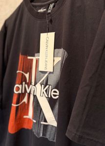 Calvin Klein Black Graphic Logo T-Shirt